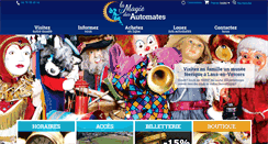 Desktop Screenshot of magiedesautomates.fr